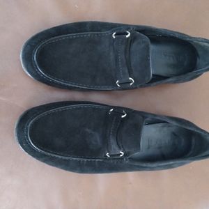 Men's Bally suede loafers